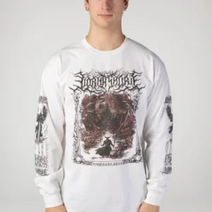 NOXX свитшот с принтом Lorna Shore - Unbreakable White - Longlseeve, Белый NOXX свитшот с принтом Lorna Shore - Unbreakable White - Longlseeve, Белый