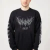 NOXX свитшот с принтом Vulvodynia - Entabeni, Черный NOXX свитшот с принтом Vulvodynia - Entabeni, Черный