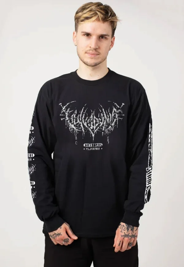 NOXX свитшот с принтом Vulvodynia - Entabeni, Черный NOXX свитшот с принтом Vulvodynia - Entabeni, Черный