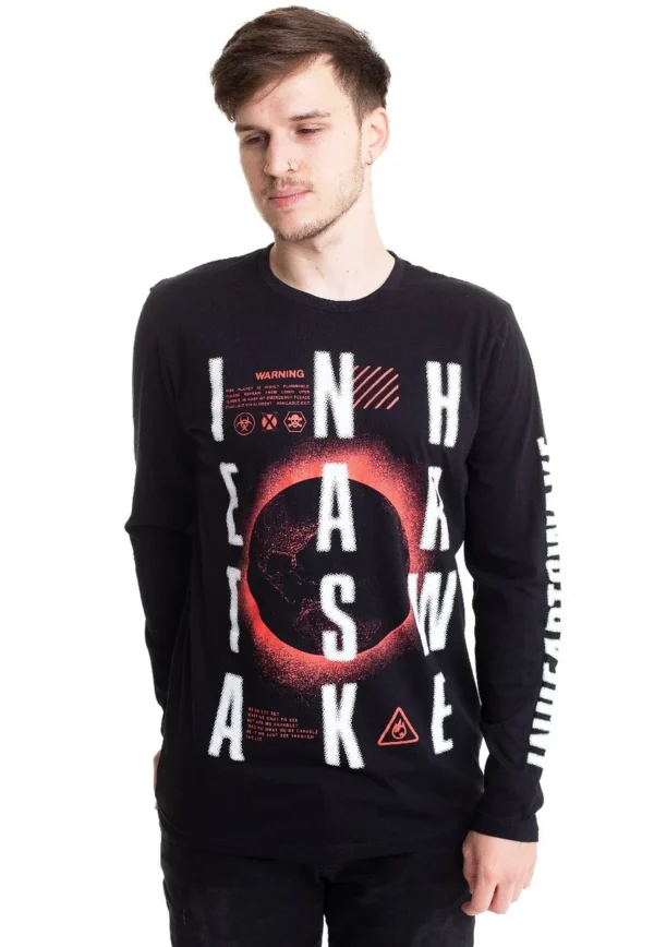 NOXX свитшот с принтом In Hearts Wake - Dystopia, Черный