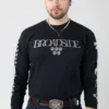 NOXX свитшот с принтом Broadside - Nowhere, At Last, Черный