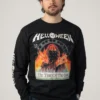NOXX свитшот с принтом Helloween - The Time Of The Oath, Черный
