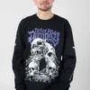 NOXX свитшот с принтом Fit For An Autopsy - Door Into A Tomb, Черный
