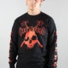 NOXX свитшот с принтом Hatebreed - Doom Awaits, Черный NOXX свитшот с принтом Hatebreed - Doom Awaits, Черный
