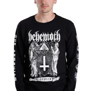 NOXX свитшот с принтом Behemoth - The Satanist, Черный NOXX свитшот с принтом Behemoth - The Satanist, Черный
