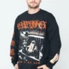 NOXX свитшот с принтом Carnifex - Morgue, Черный NOXX свитшот с принтом Carnifex - Morgue, Черный