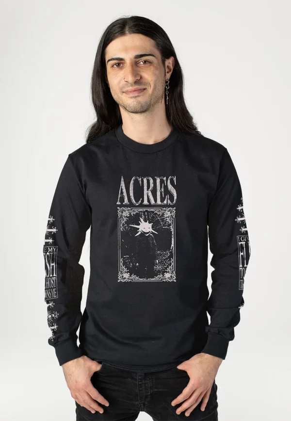 NOXX свитшот с принтом Acres - The Host, Черный
