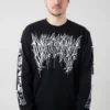 NOXX свитшот с принтом A Day To Remember - Metal Flyer, Черный