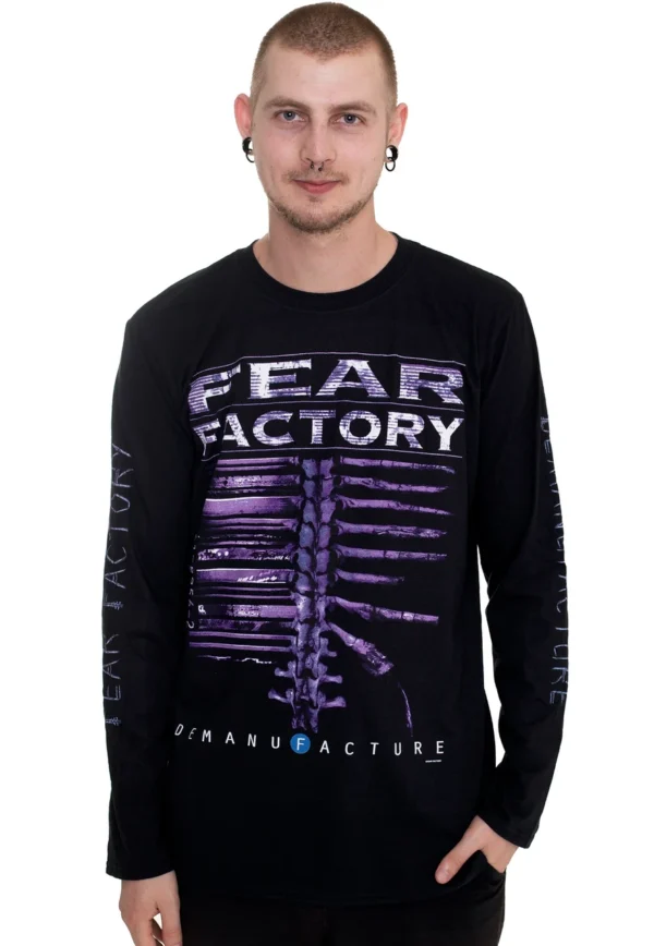 NOXX свитшот с принтом Fear Factory - Demanufacture Classic, Черный