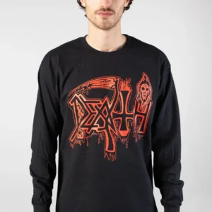 NOXX свитшот с принтом Death - Life Will Never Last, Черный NOXX свитшот с принтом Death - Life Will Never Last, Черный