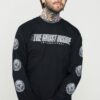 NOXX свитшот с принтом The Ghost Inside - Stussy, Черный NOXX свитшот с принтом The Ghost Inside - Stussy, Черный