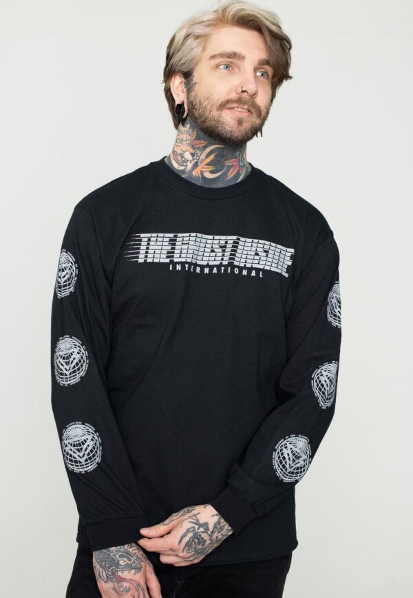 NOXX свитшот с принтом The Ghost Inside - Stussy, Черный NOXX свитшот с принтом The Ghost Inside - Stussy, Черный