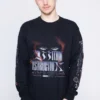 NOXX свитшот с принтом Within Destruction - KOD, Черный NOXX свитшот с принтом Within Destruction - KOD, Черный