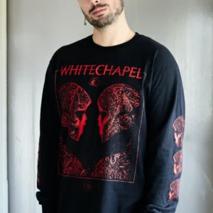 NOXX свитшот с принтом Whitechapel - Stare, Черный NOXX свитшот с принтом Whitechapel - Stare, Черный