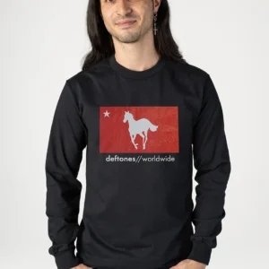 NOXX свитшот с принтом Deftones - Star & Pony, Черный NOXX свитшот с принтом Deftones - Star & Pony, Черный