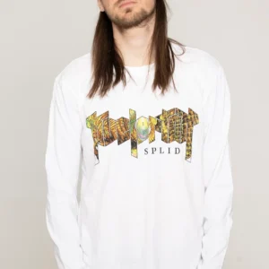 NOXX свитшот с принтом Kvelertak - Splid White, Белый NOXX свитшот с принтом Kvelertak - Splid White, Белый