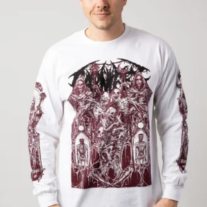 NOXX свитшот с принтом Carnifex - Dark Days White, Белый NOXX свитшот с принтом Carnifex - Dark Days White, Белый