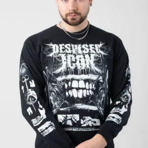 NOXX свитшот с принтом Despised Icon - Incisions, Черный NOXX свитшот с принтом Despised Icon - Incisions, Черный