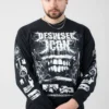 NOXX свитшот с принтом Despised Icon - Incisions, Черный