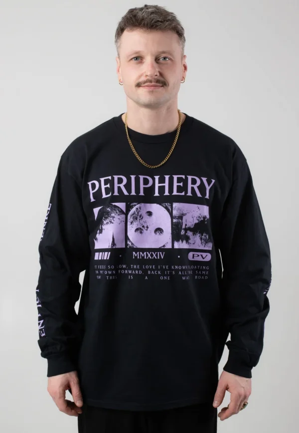NOXX свитшот с принтом Periphery - Collage, Черный NOXX свитшот с принтом Periphery - Collage, Черный