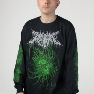 NOXX свитшот с принтом Chelsea Grin - Shrunken Heads, Черный NOXX свитшот с принтом Chelsea Grin - Shrunken Heads, Черный