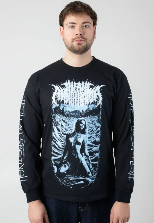 NOXX свитшот с принтом Infant Annihilator - Horizons Of Flesh, Черный