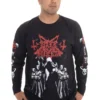 NOXX свитшот с принтом Dark Funeral - Shadow Monks, Черный