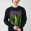 NOXX свитшот с принтом Cryptopsy - Hold Your Pretty Hand, Черный NOXX свитшот с принтом Cryptopsy - Hold Your Pretty Hand, Черный