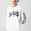 NOXX свитшот с принтом Varials - Scars Tour 2024 White, Белый NOXX свитшот с принтом Varials - Scars Tour 2024 White, Белый