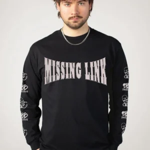 NOXX свитшот с принтом Missing Link - Glory Or Death, Черный