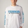 NOXX свитшот с принтом Terror - Believers Devil White, Белый NOXX свитшот с принтом Terror - Believers Devil White, Белый