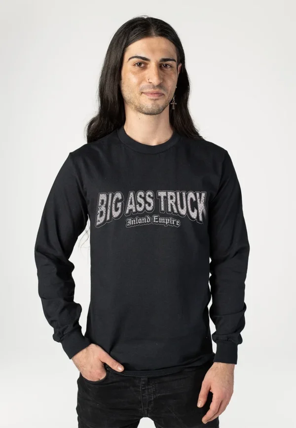 NOXX свитшот с принтом Big Ass Truck I.E. - From The Grave, Черный NOXX свитшот с принтом Big Ass Truck I.E. - From The Grave, Черный
