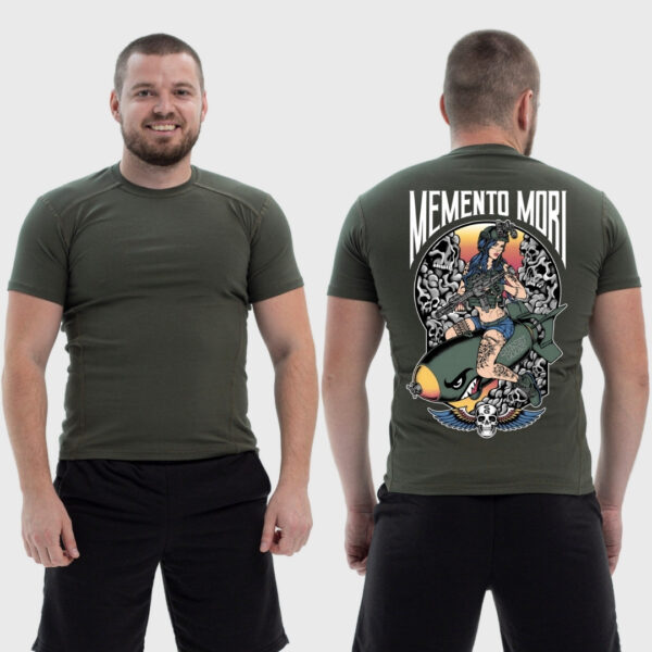 Мужская тактическая футболка Noxx в стиле милитари Sunset Goons девушка на миле, Хаки