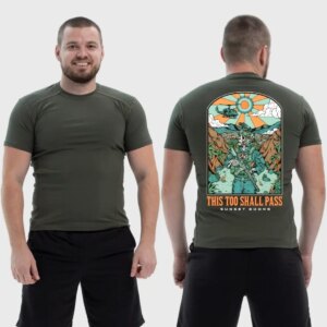 Мужская тактическая футболка Noxx в стиле милитари Sunset Goons this too shall pass военный скелет солнце вертолет, Хаки Мужская тактическая футболка Noxx в стиле милитари Sunset Goons this too shall pass военный скелет солнце вертолет, Хаки